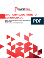 Roteiro de Resposta - Análises Contábeis, Ética e Legislação Aplicada - Envio