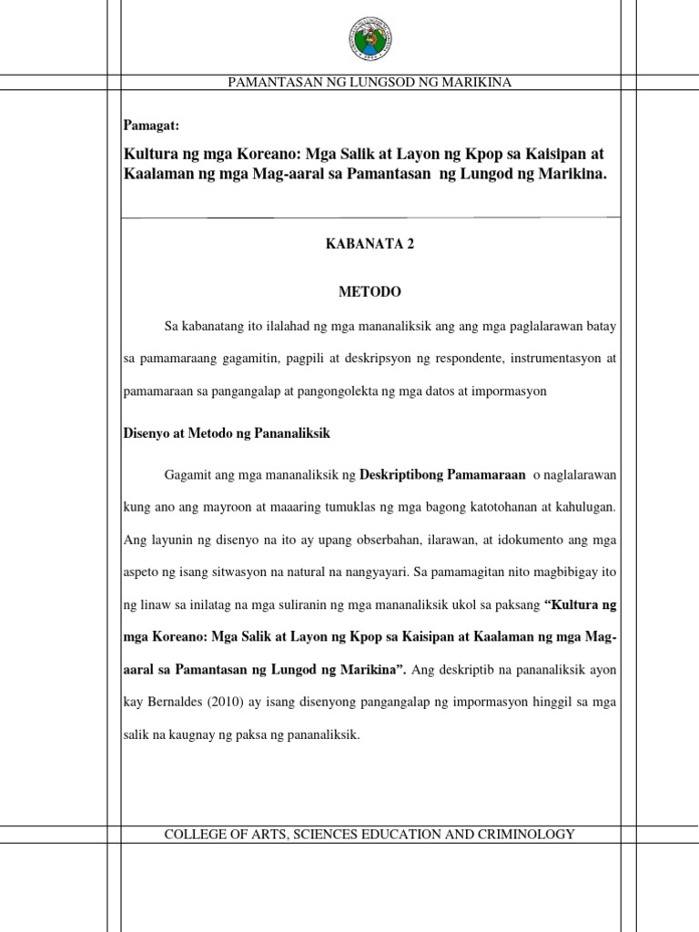 Proposed Content of Chapter 2 | PDF
