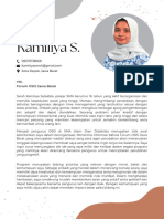 Motivation Letter + Design Sarah Kamiliya Salsabila - Program - Kota Depok