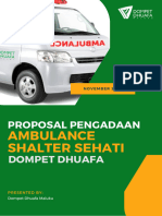 Proposal Pengadaan Ambulance DD Maluku