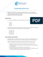 Sample Krea Aptitude Test