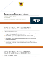 Pengawasan Kearsipan Internal Oleh Inspektur