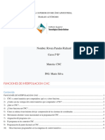 Funciones de Interpolacion CNC