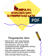 Pengumpulan Dan Interpretasi Data