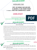 Case Study Lead Aditor - QMS - FSMS TDMU