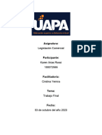 Trabajo Final, Legislacion Laboral