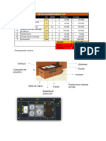 Presupuesto Cocina 1