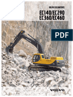 EC140/EC290 EC360/EC460: Volvo Excavators
