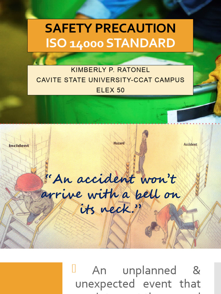 Safety Precaution & Iso 14000 PDF Personal Protective Equipment