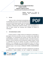 Parecer - 025 - 2021 - Tabela de Honorarios para Enfermagem