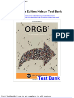 Orgb 5th Edition Nelson Test Bank