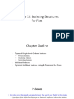 2 - Indexing Structures - Ch14