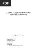 1 - Disk Storage - Ch13