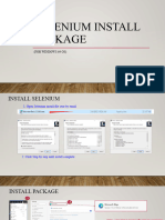 Selenium Install Package