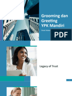 Grooming Dan Greeting YPK Mandiri