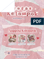 Merah Muda Dan Putih Estetik Buku Kliping Tugas Kelompok Presentasi