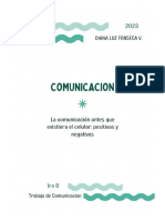 Comunicación Antes de La Existencia Del Celular