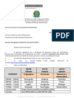 Ofício Ministério Da Justiça 2023