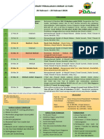 ITINERARY UMRAH 12 HARI 26 Februari 2024