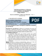 Guía de Actividades y Rúbrica de Evaluación - Fase 5 - Evaluación Final