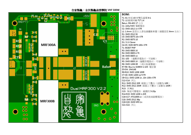 VHF Amplifier | PDF