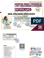 Diagnostico, Manejo y Prevencion de ITS, VIH y Sifilis Durante La Gestacion Rosa Torres