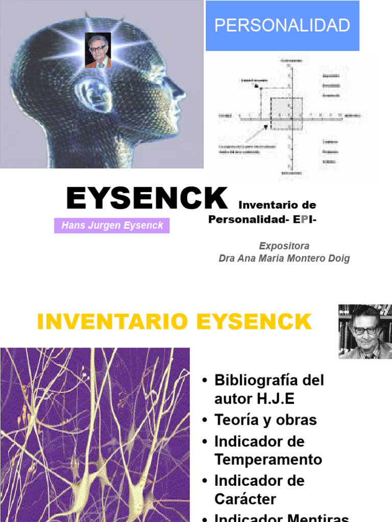 Teoría de Personalidad de Eysenck | PDF | Sicología | Conceptos ...