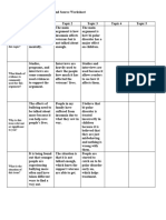 Rhetorical Analysis Invention and Source Worksheet