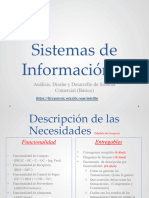 Sistemas de Información II 2016