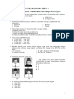 Ulangan Harian Bab 1 Kelas 7 PPKN