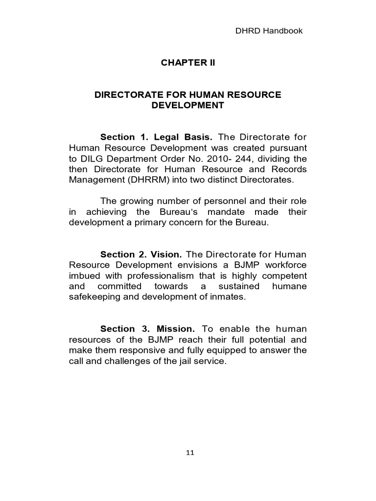 DHRD Policies and Functions Overview | PDF | Career & Growth | Business