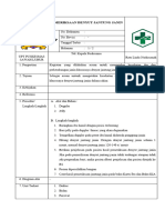 Sop Pemeriksaan Denyut Jantung Janin