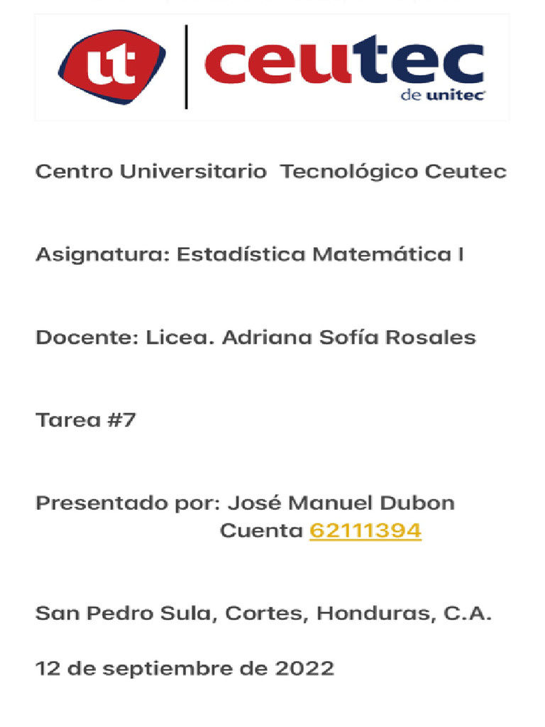 Tarea 7 Est Mat 1 Josemanueldubonfunez 62111394 Pdf
