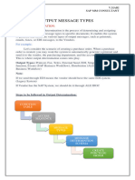 Output Message Types