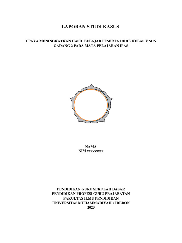 Contoh Studi Kasus | PDF