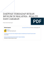 Kuliah 4 Dakwah Terhadap Bukan Muslim Di Malaysia
