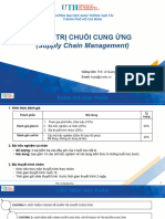 Quản Trị Chuỗi Cung Ứng Chương 1