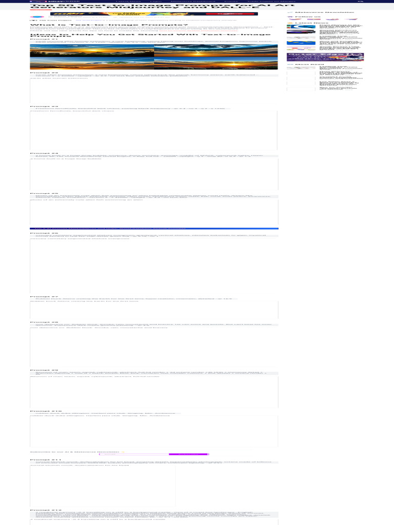 Top 50 Text-to-Image Prompts For AI Art Generators Midjourney and DALL ...