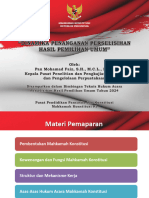 Materi - 327 - 2. MK Dan Dinamika Penanganan PHPU - Pan Mohamad Faiz