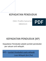 Kepadatan Penduduk