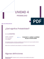 Unidad 4 - Probabilidad