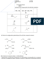 4 T.D. N°3 Stéréochimie SVT