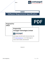 UHCD Software Requirements Specification (SRS) Version 3.0 For Developers