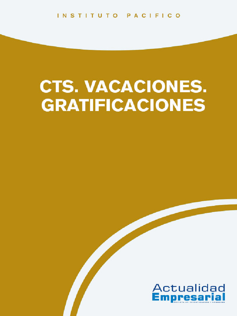 2015 Lab 04 Cts Vacaciones Gratificaciones | PDF | Salario | Derecho ...