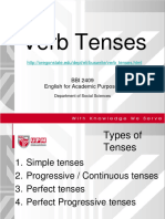 Verb Tenses - 2015