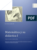 Cuadernillo - Matematica y Su Didactica I