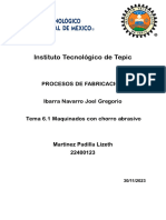 6.1 Maquinados Con Chorro Abrasivo