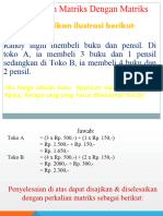 Materi Bab 3 Perkalian Matriks Dengan Matriks