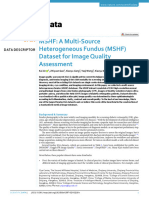 MSHF: A Multi-Source Heterogeneous Fundus (MSHF) Dataset For Image Quality Assessment