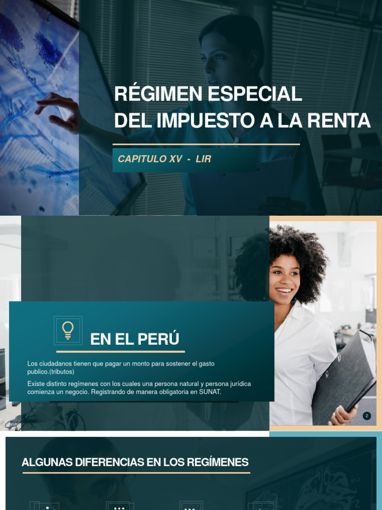 Régimen Especial Del Impuesto A La Renta | PDF | Impuestos | Contabilidad